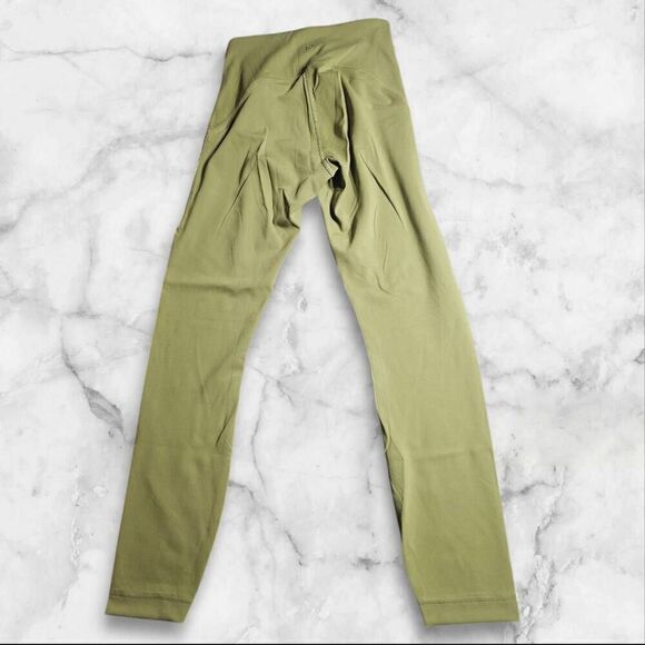 Lululemon Size 4 Instill Pants Bronze Green - Picture 3 of 7
